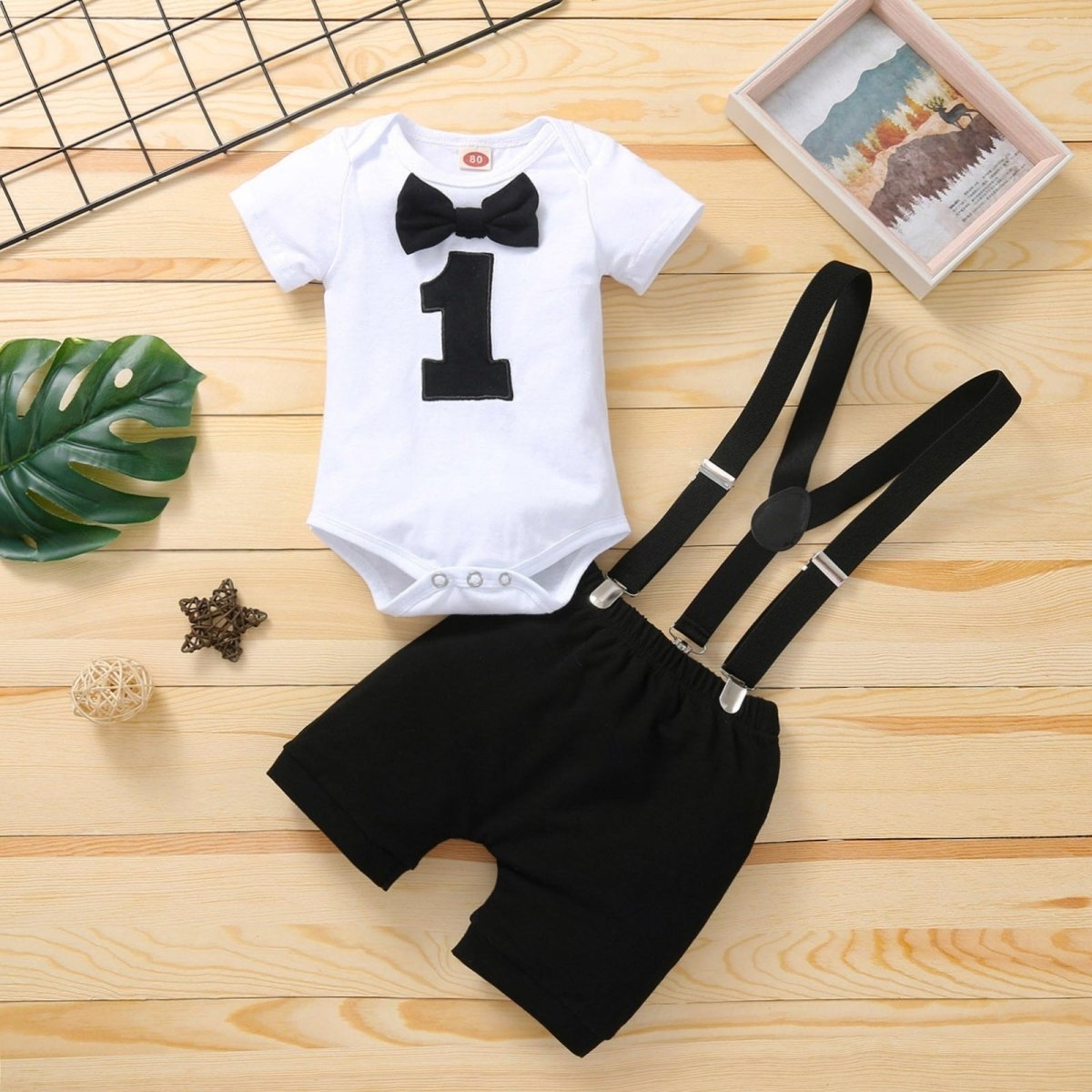 Removable Hood Blouse And Pants Men's Striped Hidden Hook (Available) - Mom & Kids