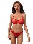 See-through Thin Bra Set (Available) - Mom & Kids