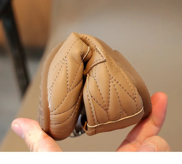 Spring Autumn New Single Shoes Shallow Mouth Bean Shoes Women's Baby Soft Women's Children's Leather Shoes - Mom & Kids