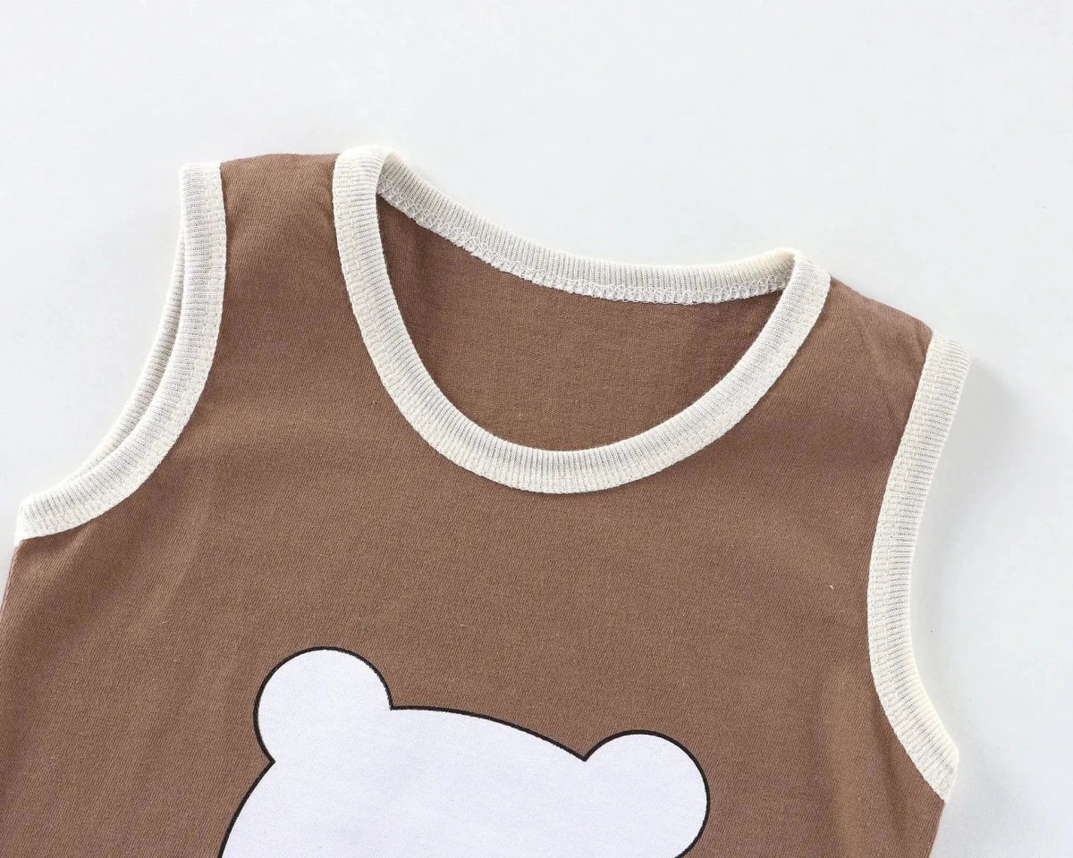 Summer baby boy clothes outfits sets vest T-shirt top+shorts sports suit for toddler infant boys clothing baby wear sets coats - Mom & Kids