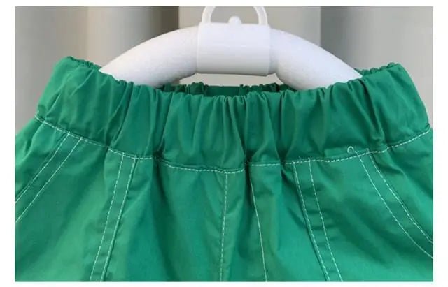 Summer Boy Clothing Suit New Children's Clothes Set Boys Short Sleeve T-Shirt Shorts 2 Piece Set Kids Sportswear Suit 2 4 6 8Y [Avaiilable] - Mom & Kids