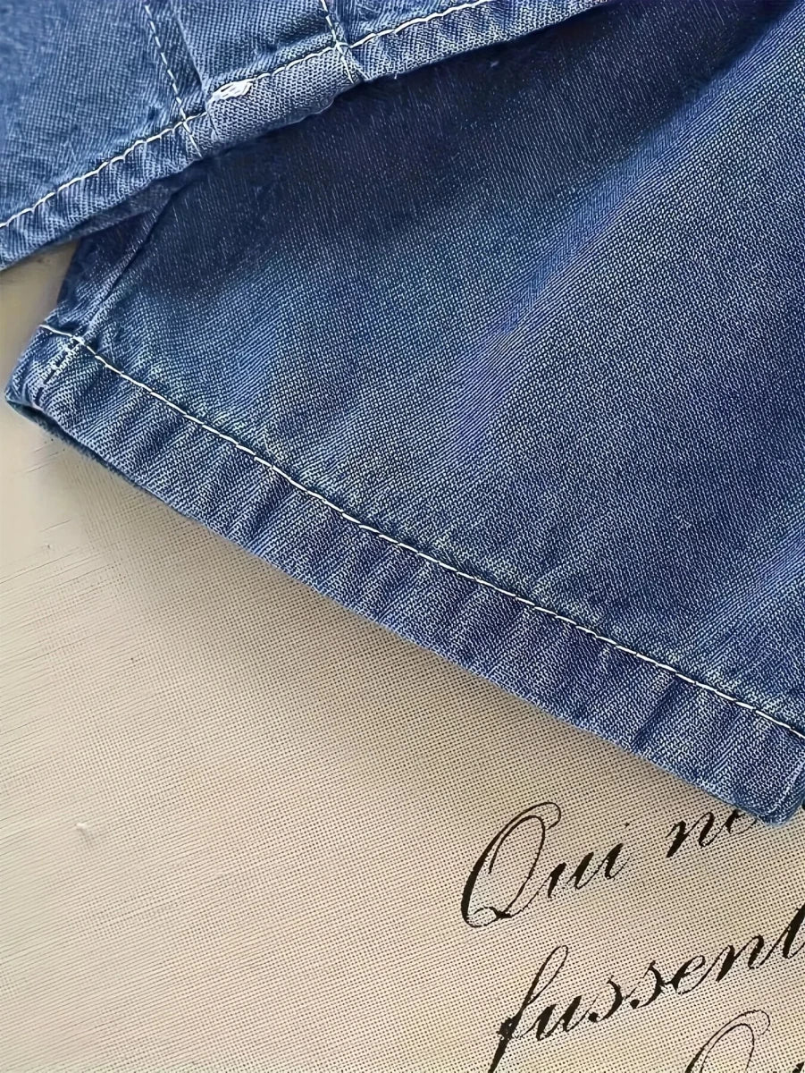 Summer Children's clothing denim suit for the baby T-shirt and jeans Two-piece set - Mom & Kids