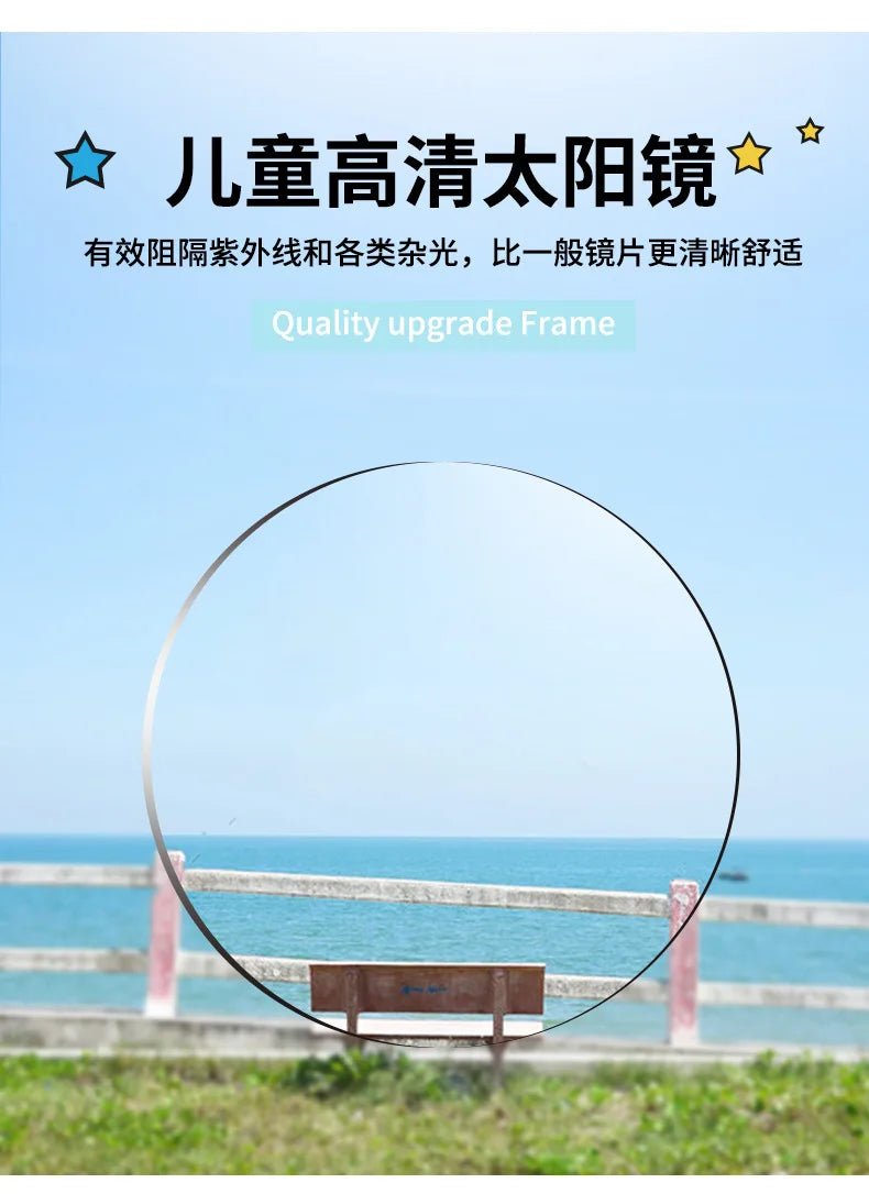 Summer Fashion Kids Sunglasses Trendy Bowknot Metal Frame Sun Glasses for Boys Girls Outdoor Anti UV Eyewear UV400 - Mom & Kids