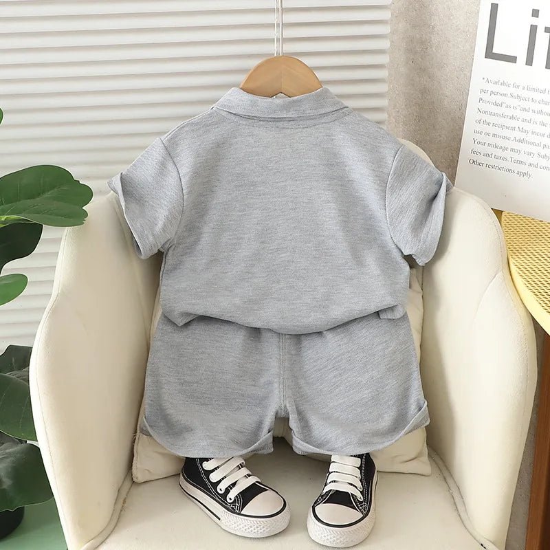 Summer New Baby Boys Clothing For Children Boys T-Shirt Shorts 2Pcs/Sets Infant Kids Clothes Casual Costume Toddler Tracksuits - Mom & Kids