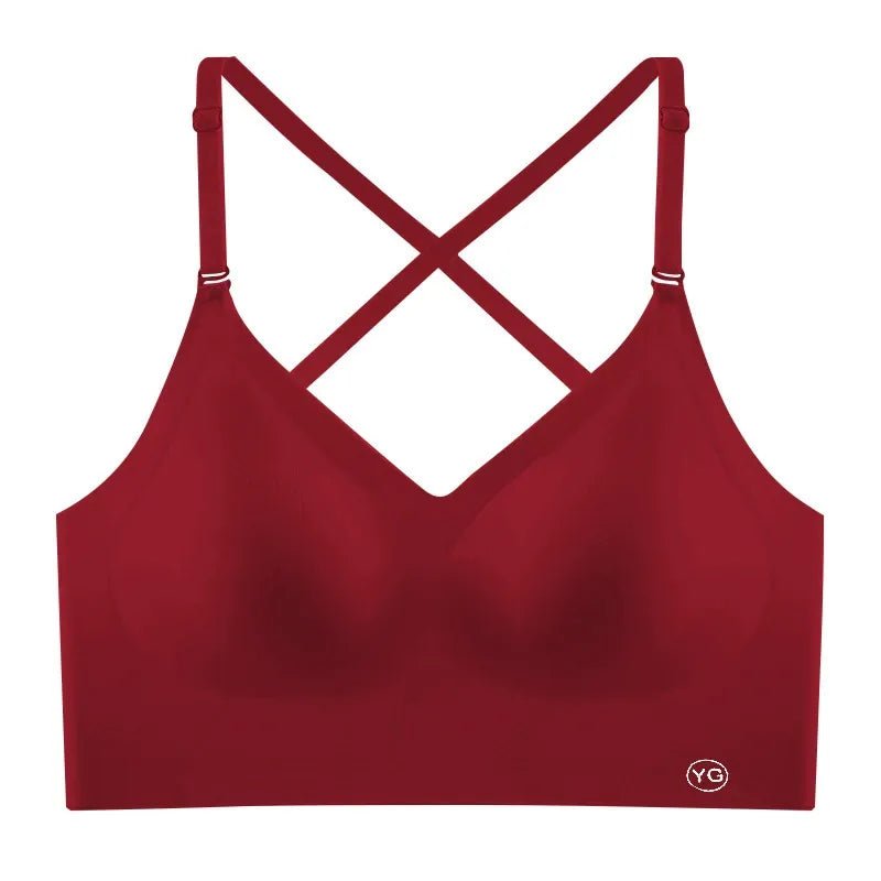 U-shaped beautiful back underwear for women with small chest gathered (Available)) - Mom & Kids