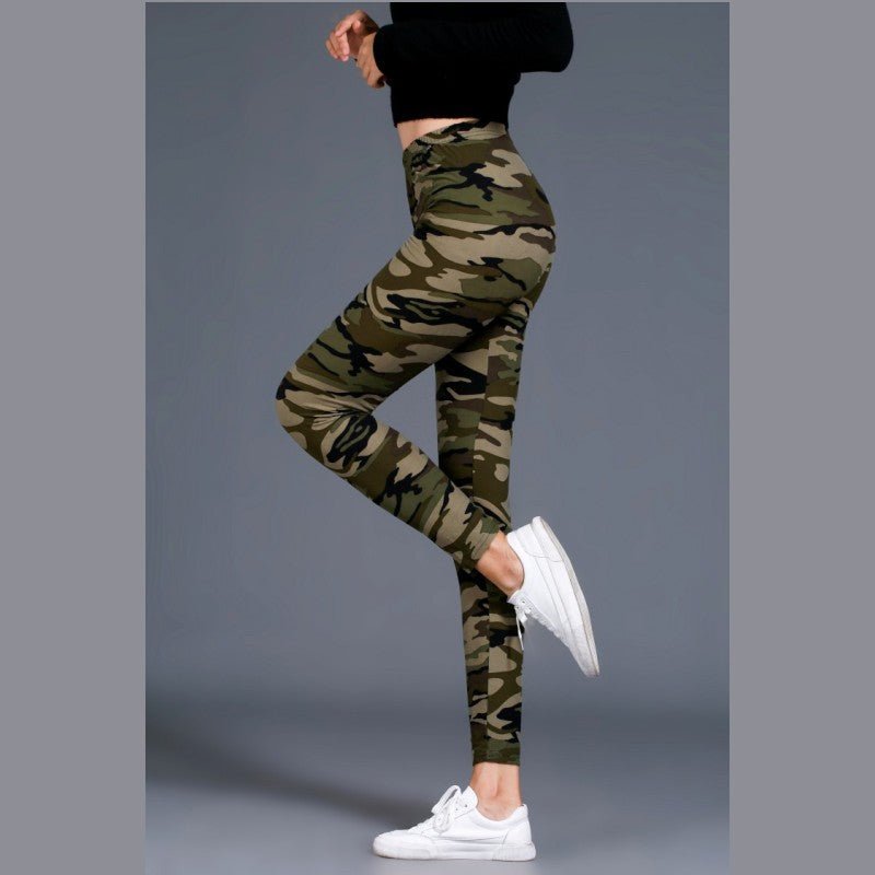 Camo print leggings Bangladesh women camouflage stretchable comfortable fashion pants