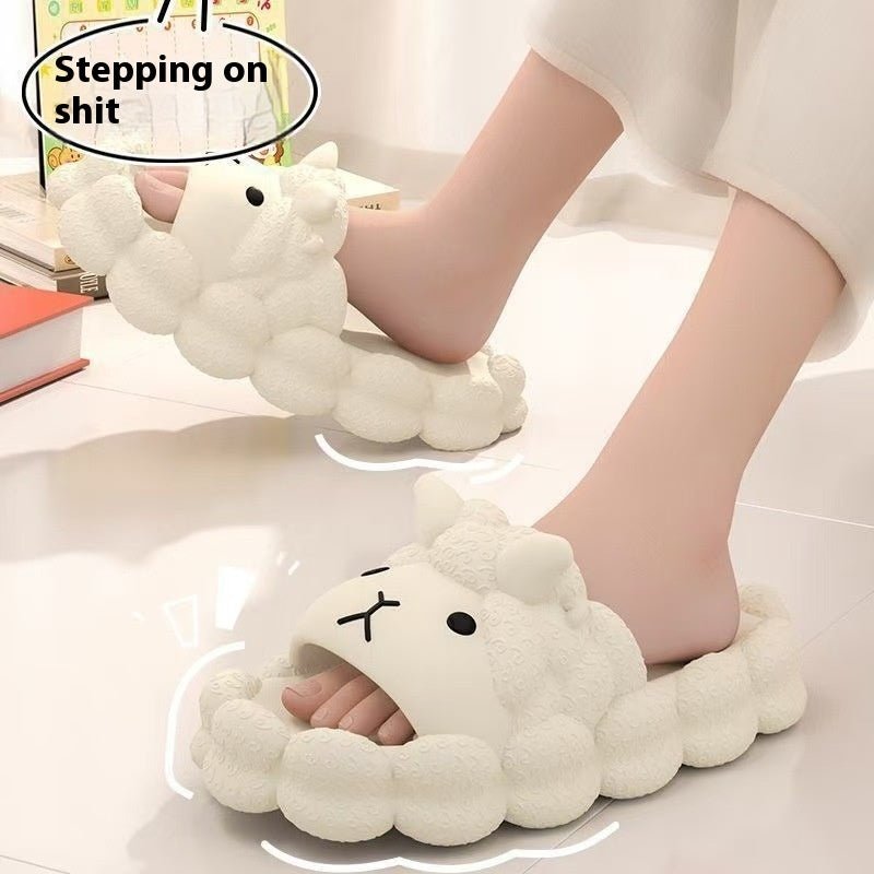 Women's Home Soft Thick Bottom Non-slip Slippers (Available) - Mom & Kids