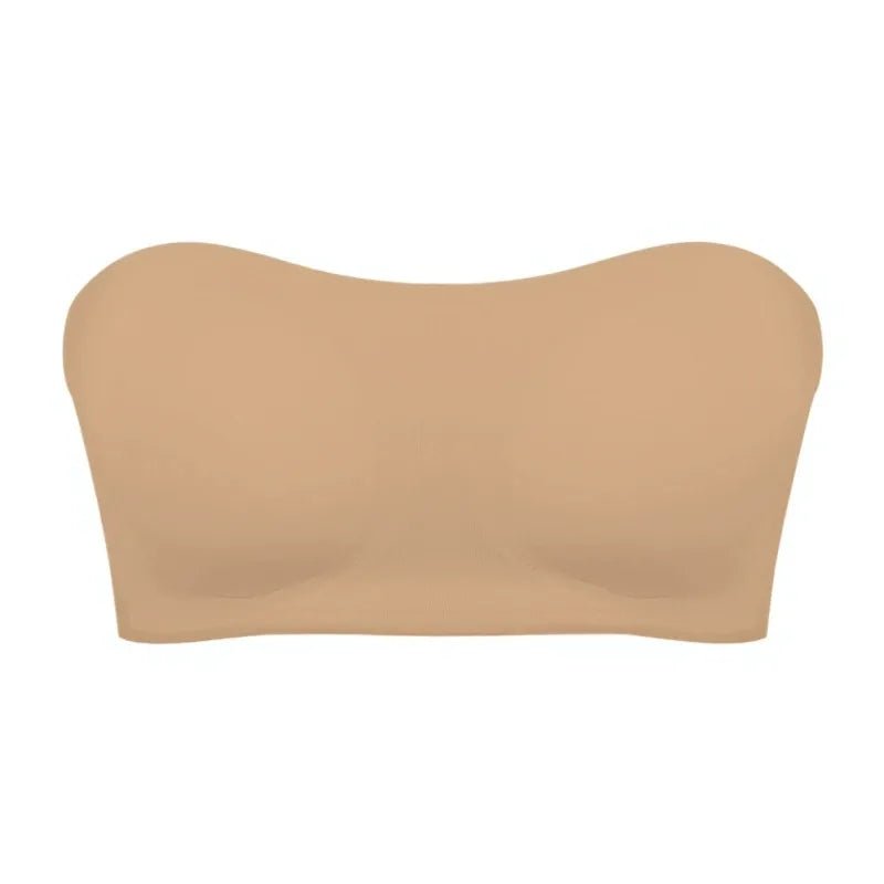 Women's strapless bra cross side buckle underwear (Available) - Mom & Kids