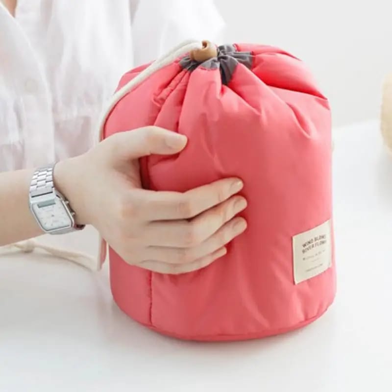 Women travel cosmetic organizer Bangladesh foldable waterproof makeup storage bag with compartments