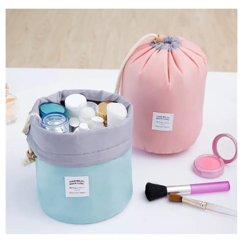 Women travel cosmetic organizer Bangladesh foldable waterproof makeup storage bag with compartments